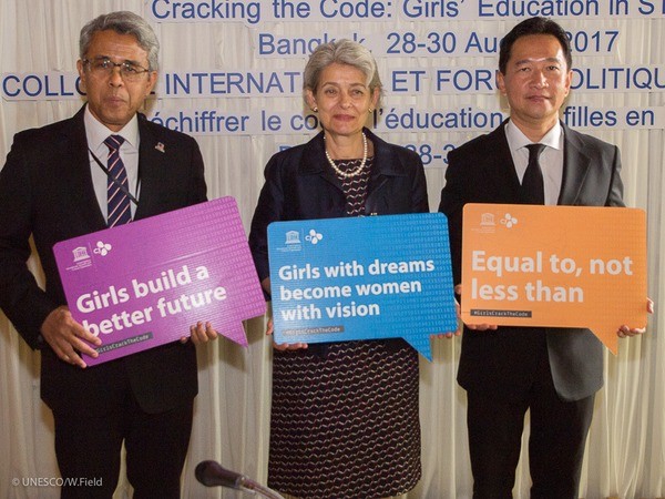 Groundbreaking global report on gender inequalities in science, technology, engineering and mathematics (STEM) education launched as three-day event aimed at tackling barriers to development gets under way in Bangkok